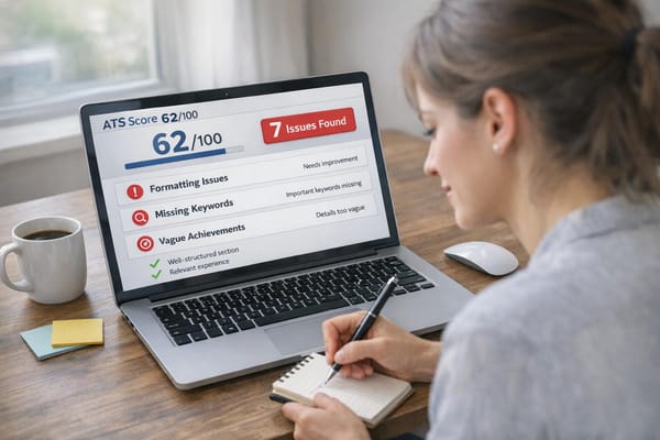 This Free ATS Score Checker Found 7 Mistakes in Your Resume Instantly