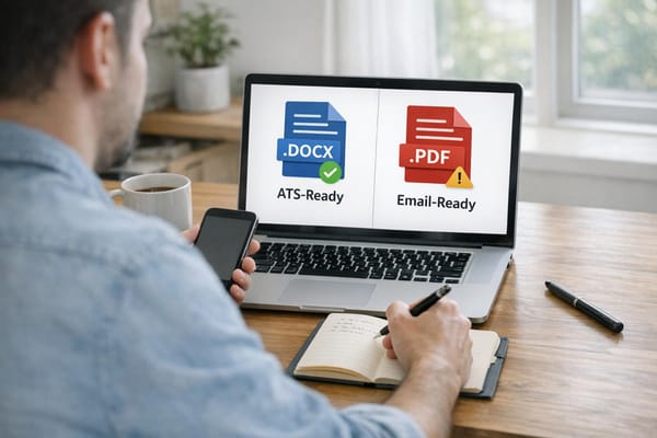 PDF vs Word Resume: Which Format ATS Actually Reads Correctly