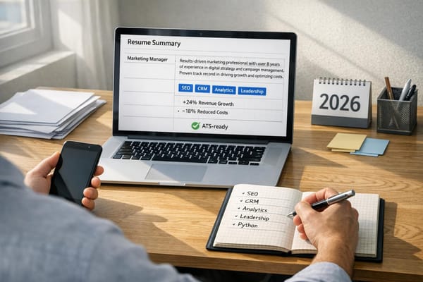 How to Write a Resume Summary That Gets Past ATS in 2026